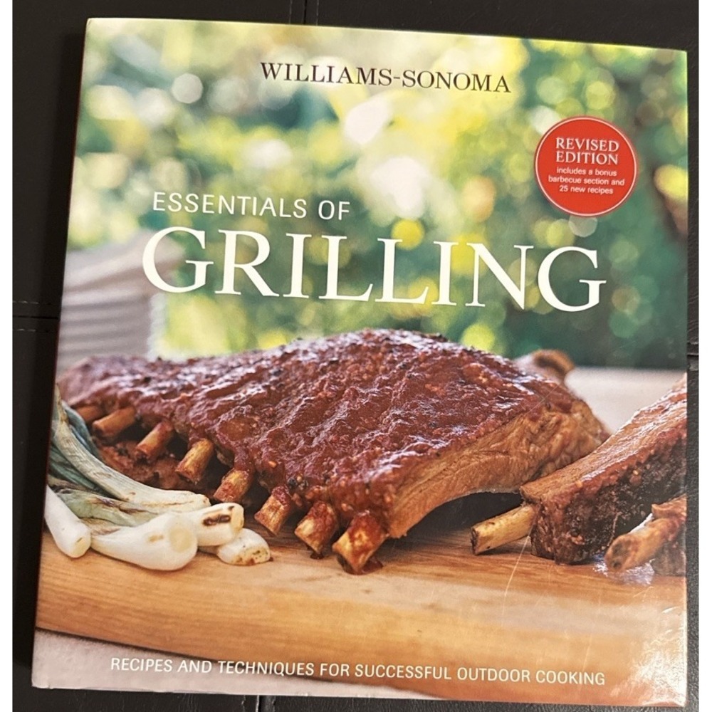 Williams Sonoma Grilling Cookbook Essentials BBQ Recipes Revised HC